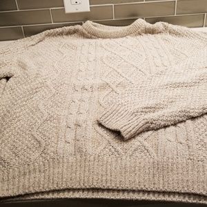 J Crew Tan Knit Sweater